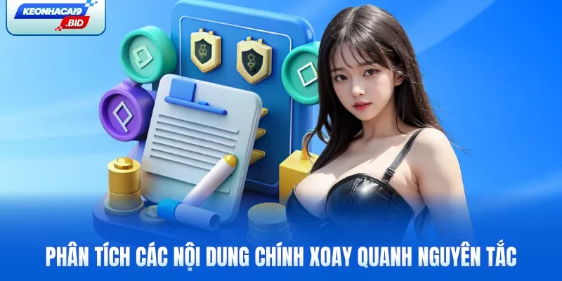 Phân tích các nội dung chính xoay quanh nguyên tắc